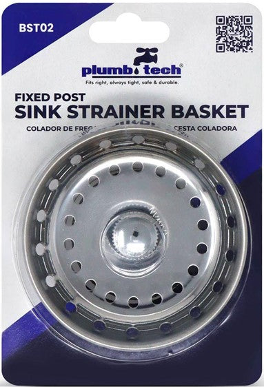 S.S. Fixed Post Strainer Basket