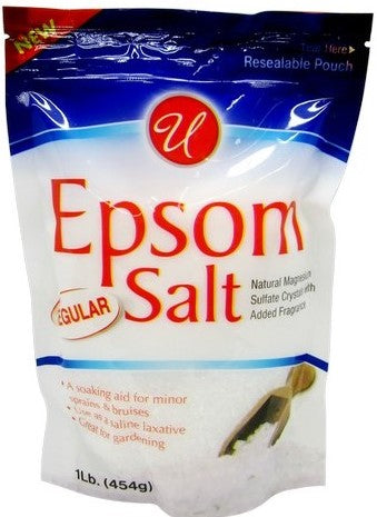 1 Lb. Epsom Salt- Reguler- Bag