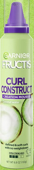 Fructis Style Curl Construct Creation Mousse- 6.8 Oz.