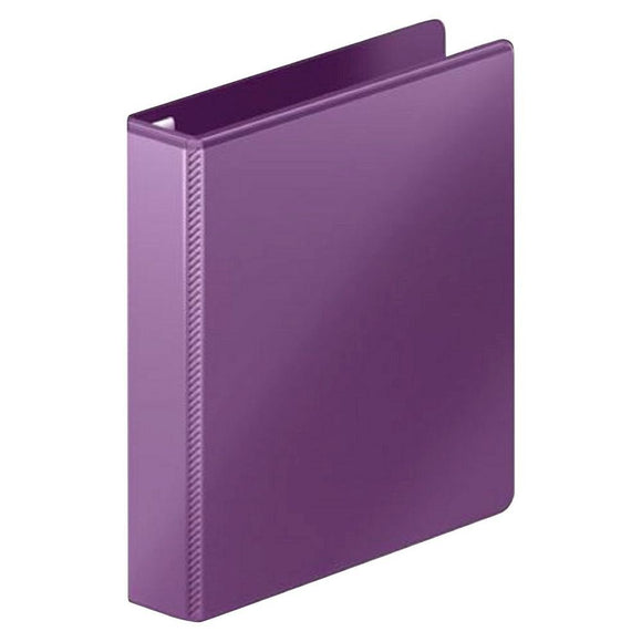 1.5'' D-Ring Durable View Binder Purple