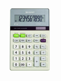 12 Digit Prof. Large Desktop Calculator With Kick Stand Display
