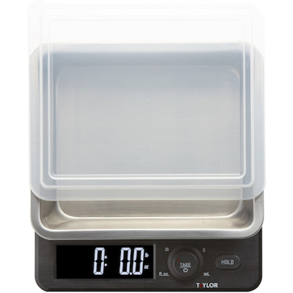 22 Lb. Kitchen Scale- W. S.S. Container & Lid