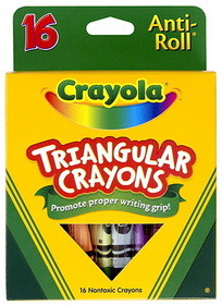 16 CT Triangular Crayons