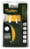 4 LED Rechargeable Flashlight