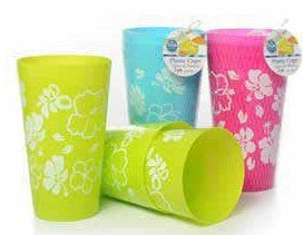Plastic Cups 3 Pk. Ass. Designs & Colors