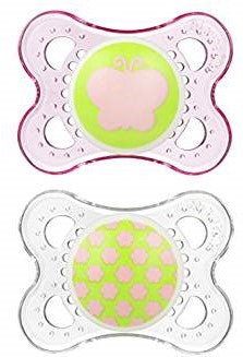 0-6 Girl Clear Pacifier