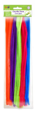 Chenille Stems Pipe Cleaners- 40 Ct. Glamour Mix