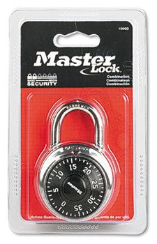 Black Master Combination Lock