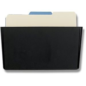 Black Wall File- Letter Size