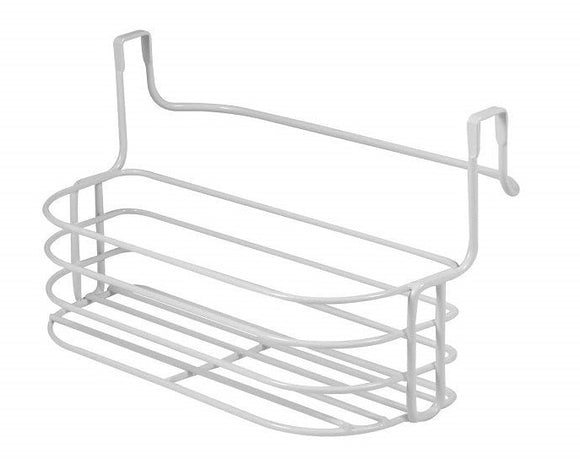 Duo OTC Towel Bar And Small Basket- White