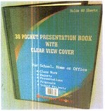 30 Pocket Presentation Book
