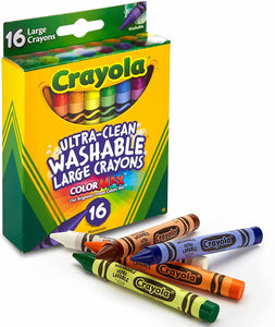 16 Ct. Ultra-Clean Washable Large Crayons