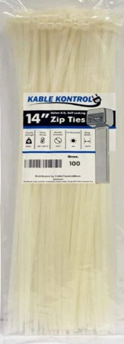 14'' Cable Ties- 50 Lbs. 100 Ct.