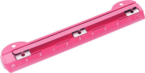 3 HOLE PUNCH - PINK