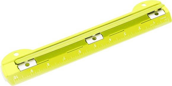 3 HOLE PUNCH - GREEN