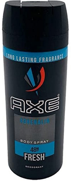 Axe Deodorant Body Spray- Adrenaline 150 Ml.