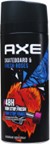 Axe Deodorant Spray- Skateboard  & Fresh Roses- 150 Ml.
