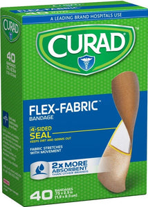Curad Bandage Flexible 3/4''X3'' 40 Ct.