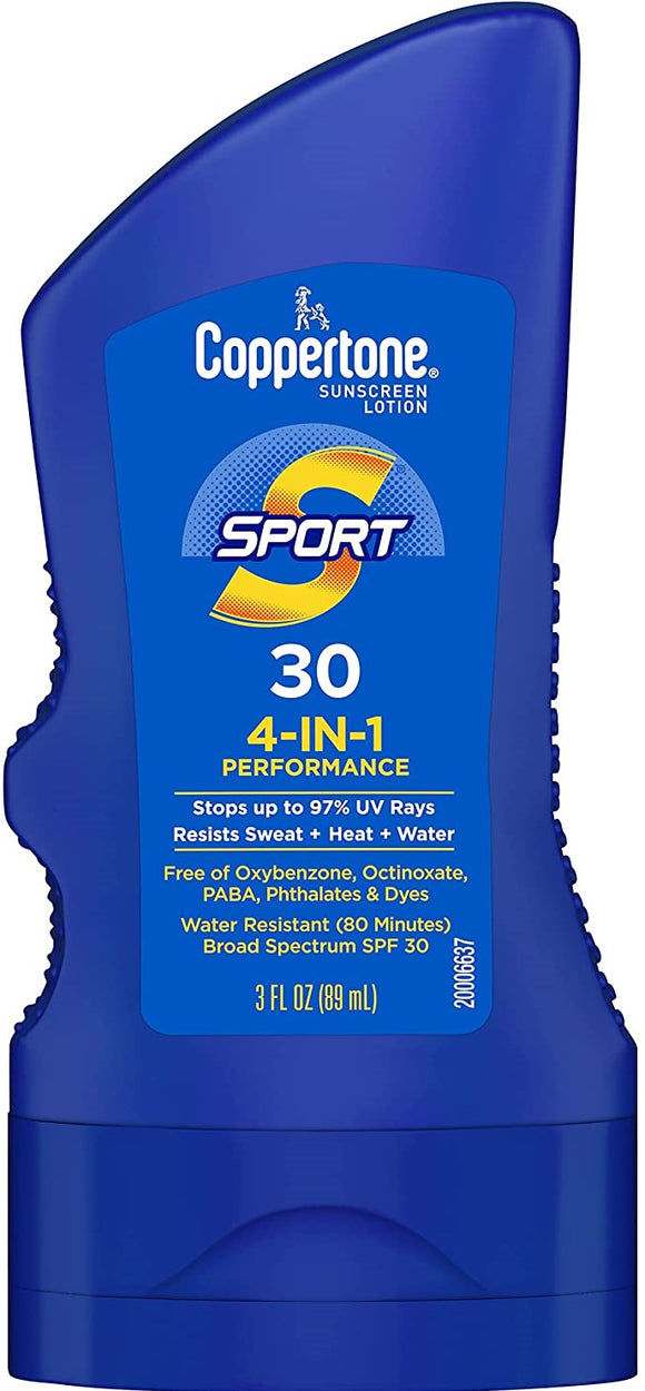 Coppertone Sport Lotion SPF30- 3 Oz.