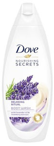 Dove Body Wash- W. Lavender Oil & Rosemary- 500 Ml
