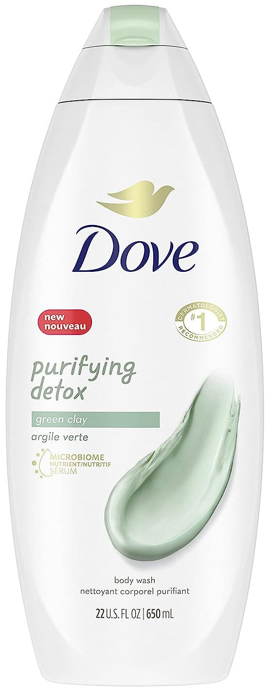 Dove Body Wash- Purifying Detox- 22 Oz.