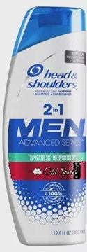 Head & Shldr 2 IN 1 Old Spice Pure Sprot- 12.8 Oz.