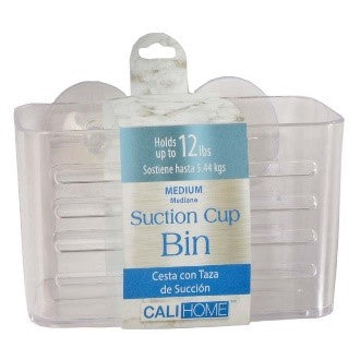 Bin Suction Cup CL Med. 6.25x3.25x3.25''