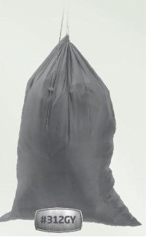 Grey Laundry Bag 29'' X 40''