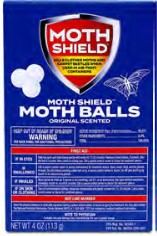 Moth Balls 4 Oz.- Original Scented