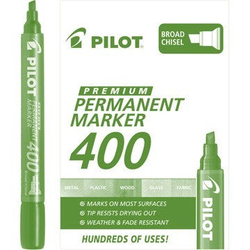 Permanent Marker (400) Chisel Pt. Green