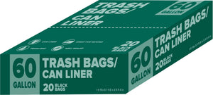 60 Gallon H.D. Trash Bags/ Can LIner