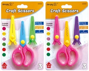 Craft Scissors- 3 Styles