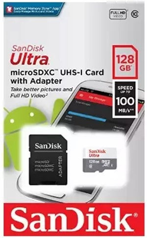 128 GB Micro SD Card- SanDisk