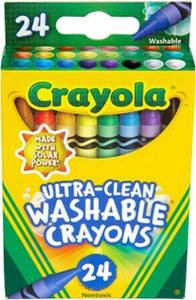 24 Ct. Ultra Clean Washable Crayons
