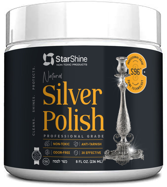 Silver Polish 8 Oz.. WIde Bottle