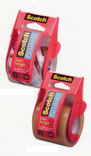 SCOTCH PACKING TAPE WITH SURE START DISP. 2''X800''- TAN