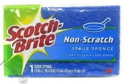 Blue- Non-Scratch Scrub Sponge