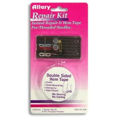 Repair Kit: Hem Tape & 6 Pre-Threaded Needles
