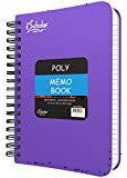 Poly Memo Book- 6X4- 100 Ct.