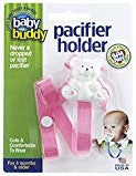 Bear Pacifier Holder- Pink