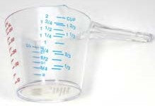 Measuring Cup 2 Cup- Clear