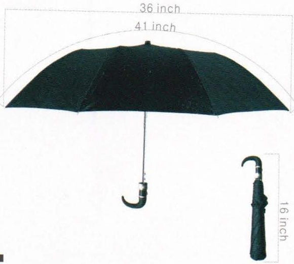 45'' Men's Umbrella- Folding Auto Open/Close