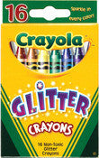 GLITTER CRAYONS- 16 CT.