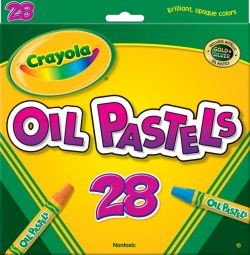 OIL PASTELS- 28 CT