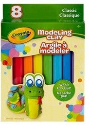 8 Ct. Modeling Clay- Basic Assortment