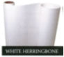 12''X5' White Herringbone Liner