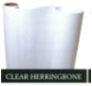 20''X5' Clear Herringbone