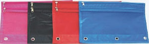 Fabric W. Front Mesh 2 Compartment Pencil Case