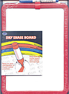 Dry Erase Board W. Marker