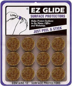 1'' Round EZ Glide Surface Protection- Brown